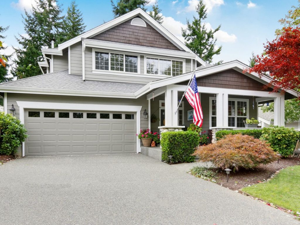 concrete driveway installation